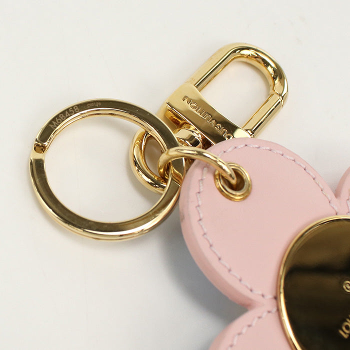 LOUIS VUITTON M68458 Porte Cle Vivienne Bag charm Patent leather pink Women