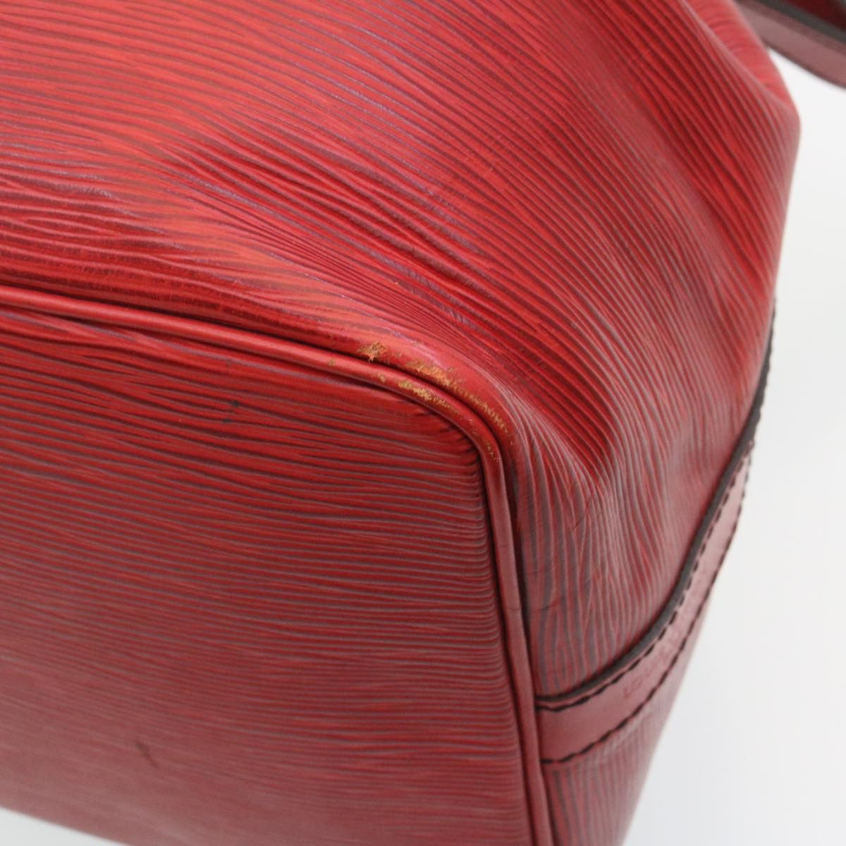 LOUIS VUITTON Epi Petit Noe Shoulder Bag Red M44107 LV uy003