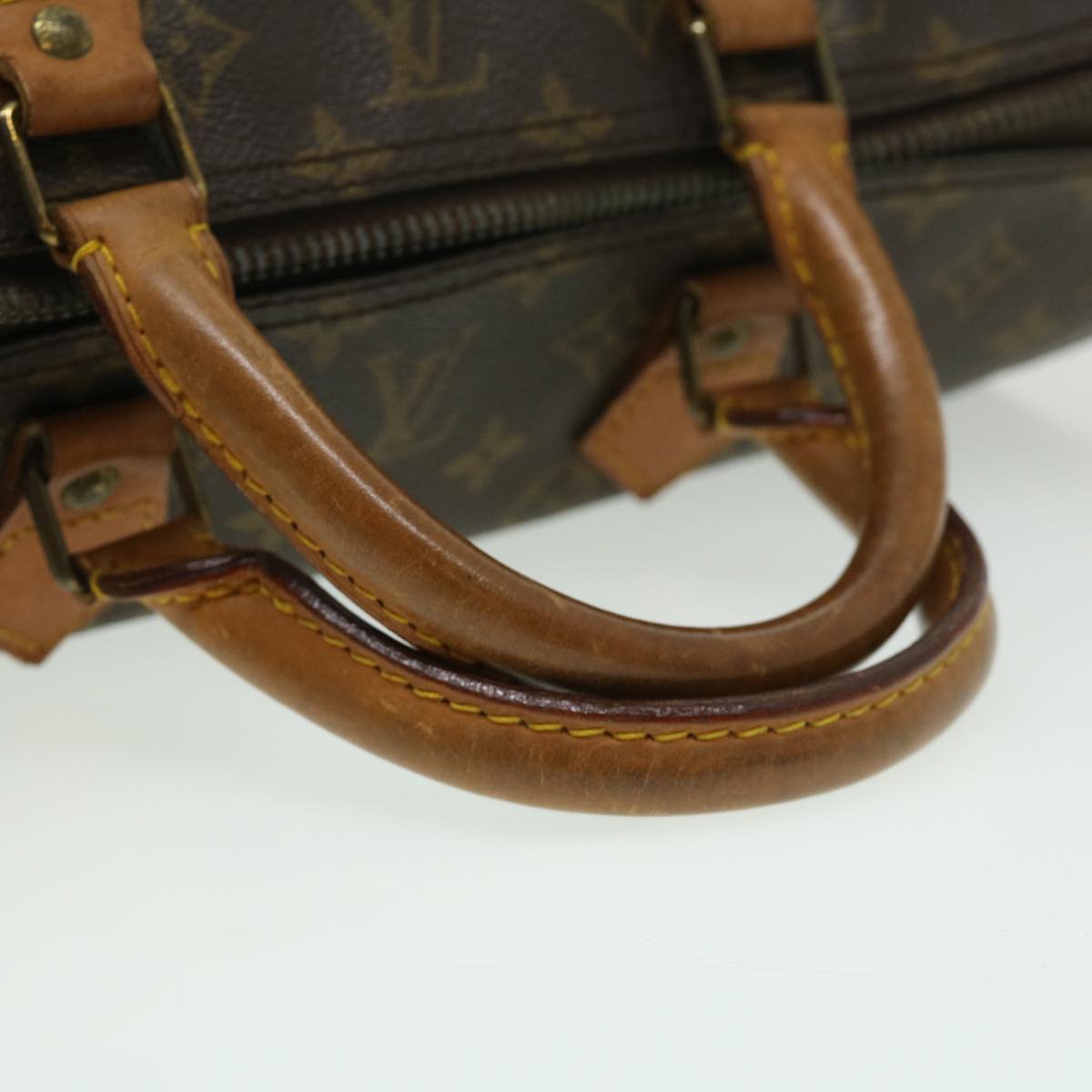 LOUIS VUITTON Monogram Speedy 40 Hand Bag M41522 LV uy027