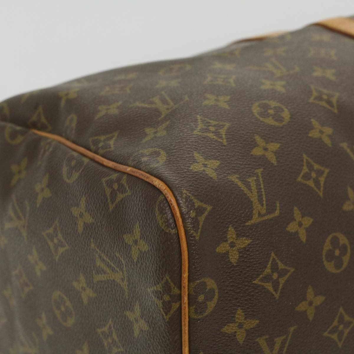LOUIS VUITTON Monogram Keepall 55 Boston Bag Vintage M41424 LV uy082