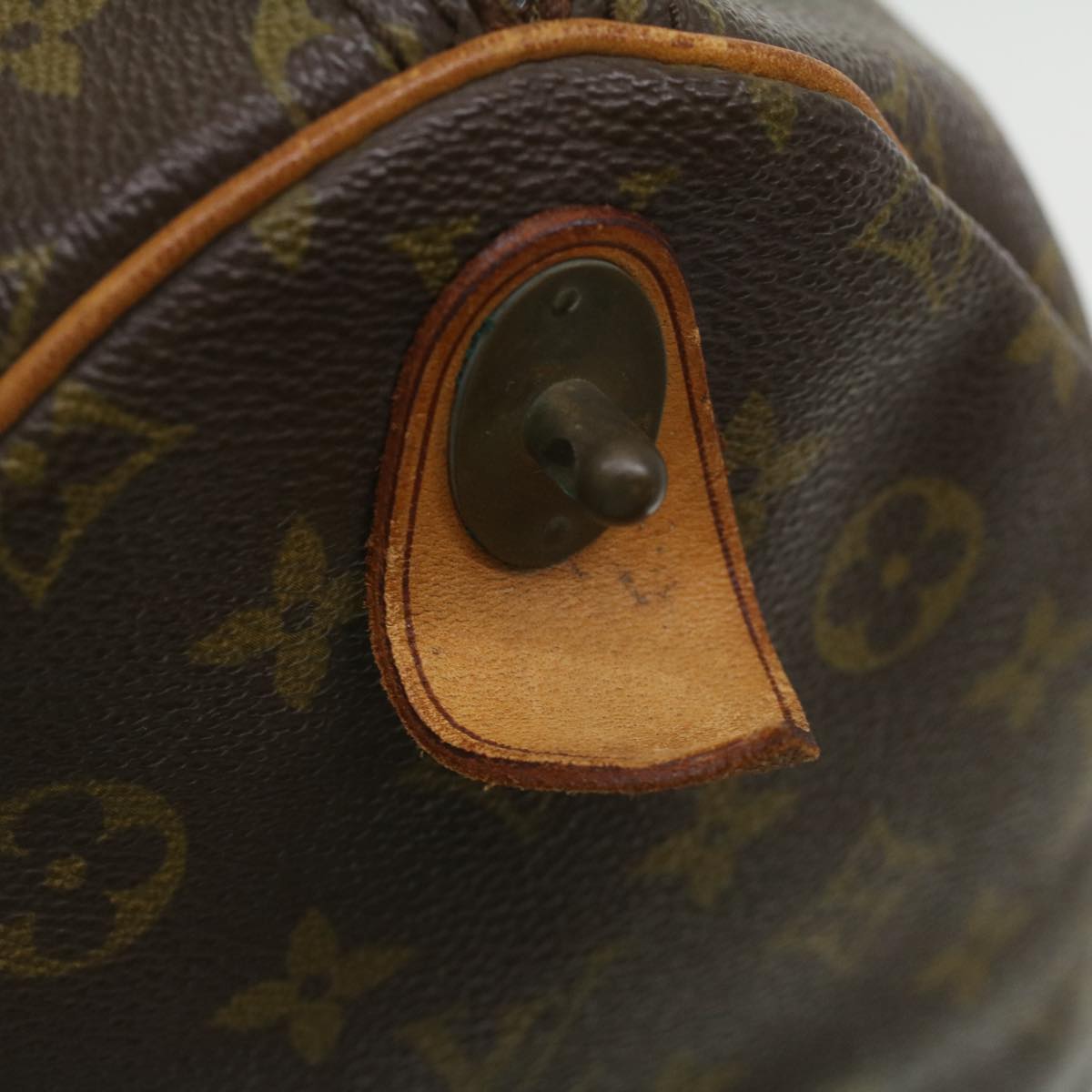 LOUIS VUITTON Monogram Keepall 55 Boston Bag Vintage M41424 LV uy082