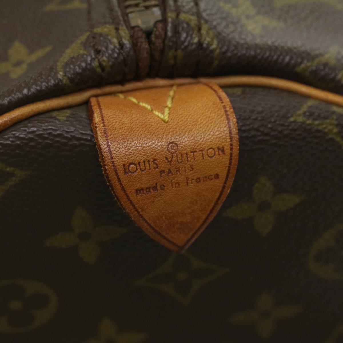 LOUIS VUITTON Monogram Keepall 55 Boston Bag Vintage M41424 LV uy082