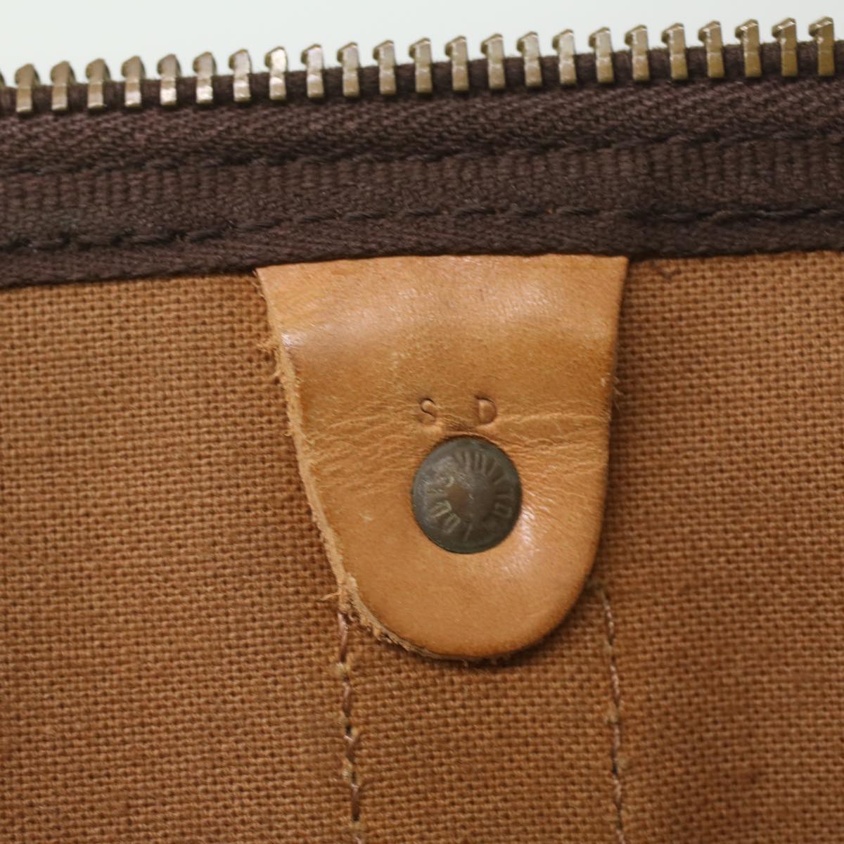 LOUIS VUITTON Monogram Keepall 55 Boston Bag Vintage M41424 LV uy082