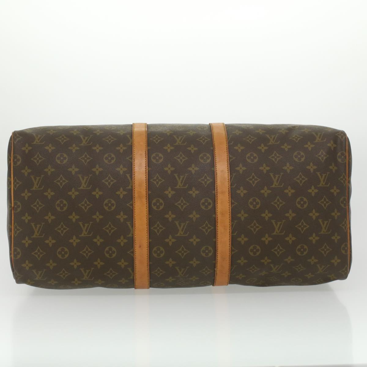 LOUIS VUITTON Monogram Keepall 55 Boston Bag Vintage M41424 LV uy082