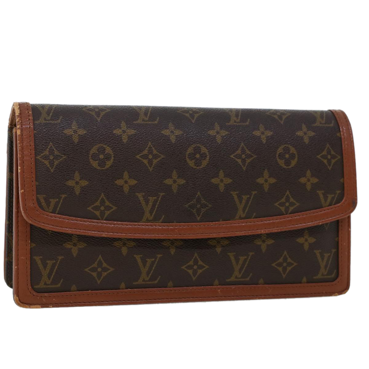 LOUIS VUITTON Monogram Pochette Dam GM Clutch Bag M51810 LV uy118