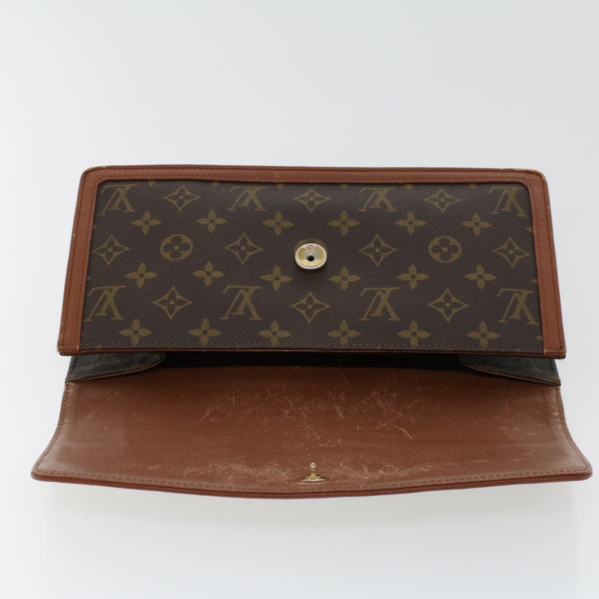 LOUIS VUITTON Monogram Pochette Dam GM Clutch Bag M51810 LV uy118