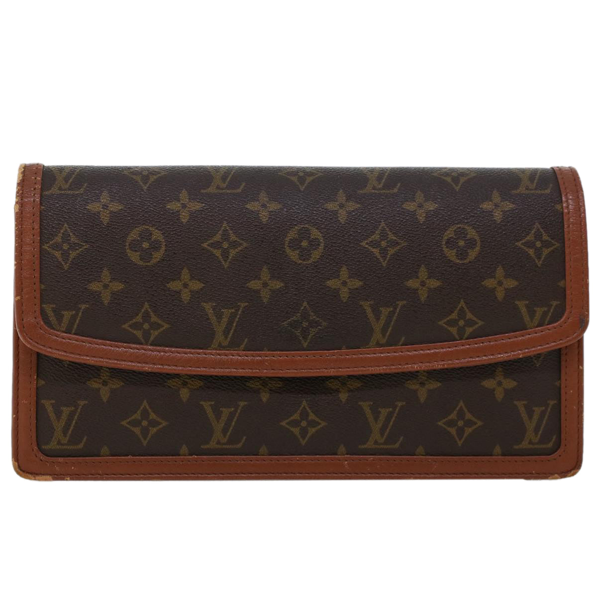 LOUIS VUITTON Monogram Pochette Dam GM Clutch Bag M51810 LV uy118