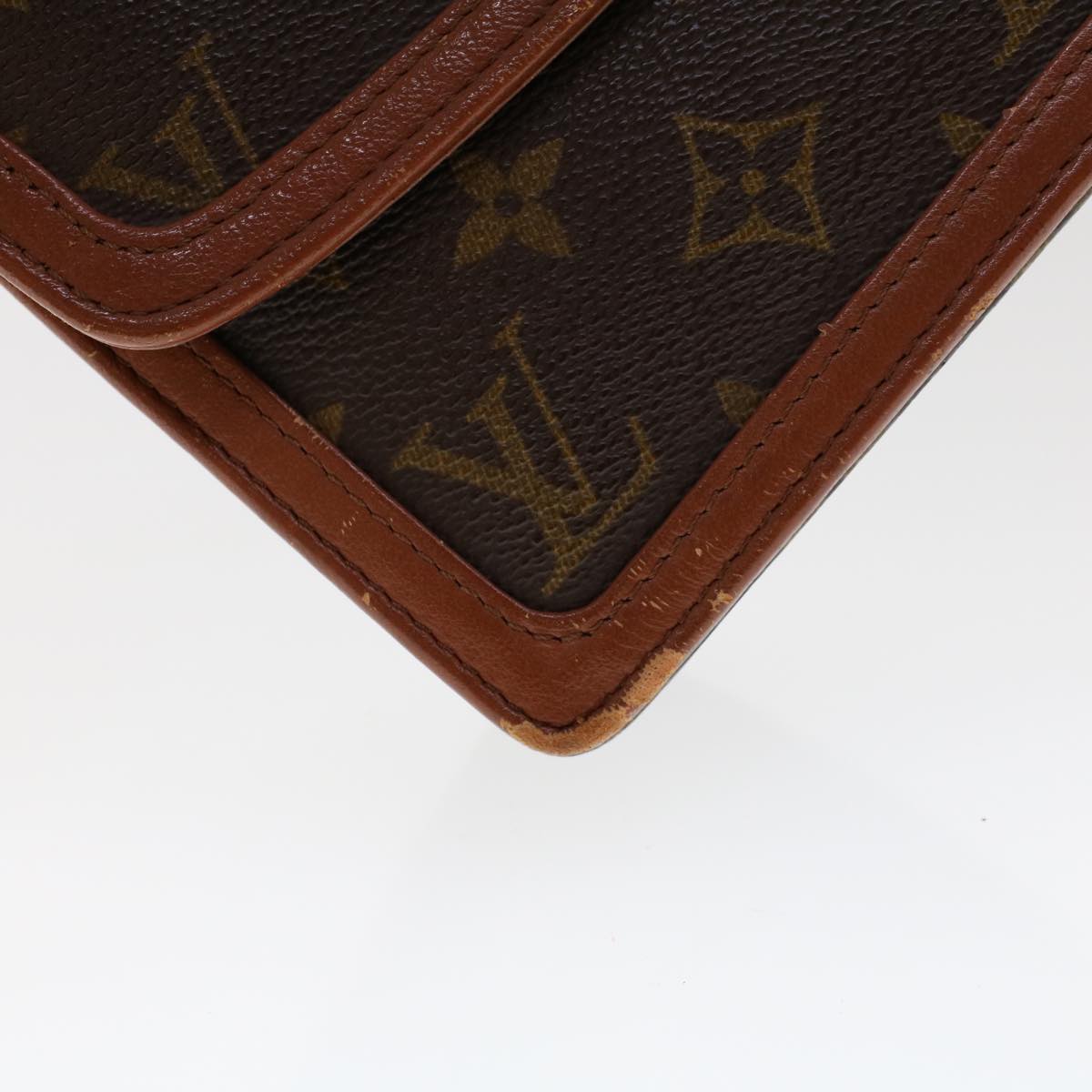 LOUIS VUITTON Monogram Pochette Dam GM Clutch Bag M51810 LV uy118