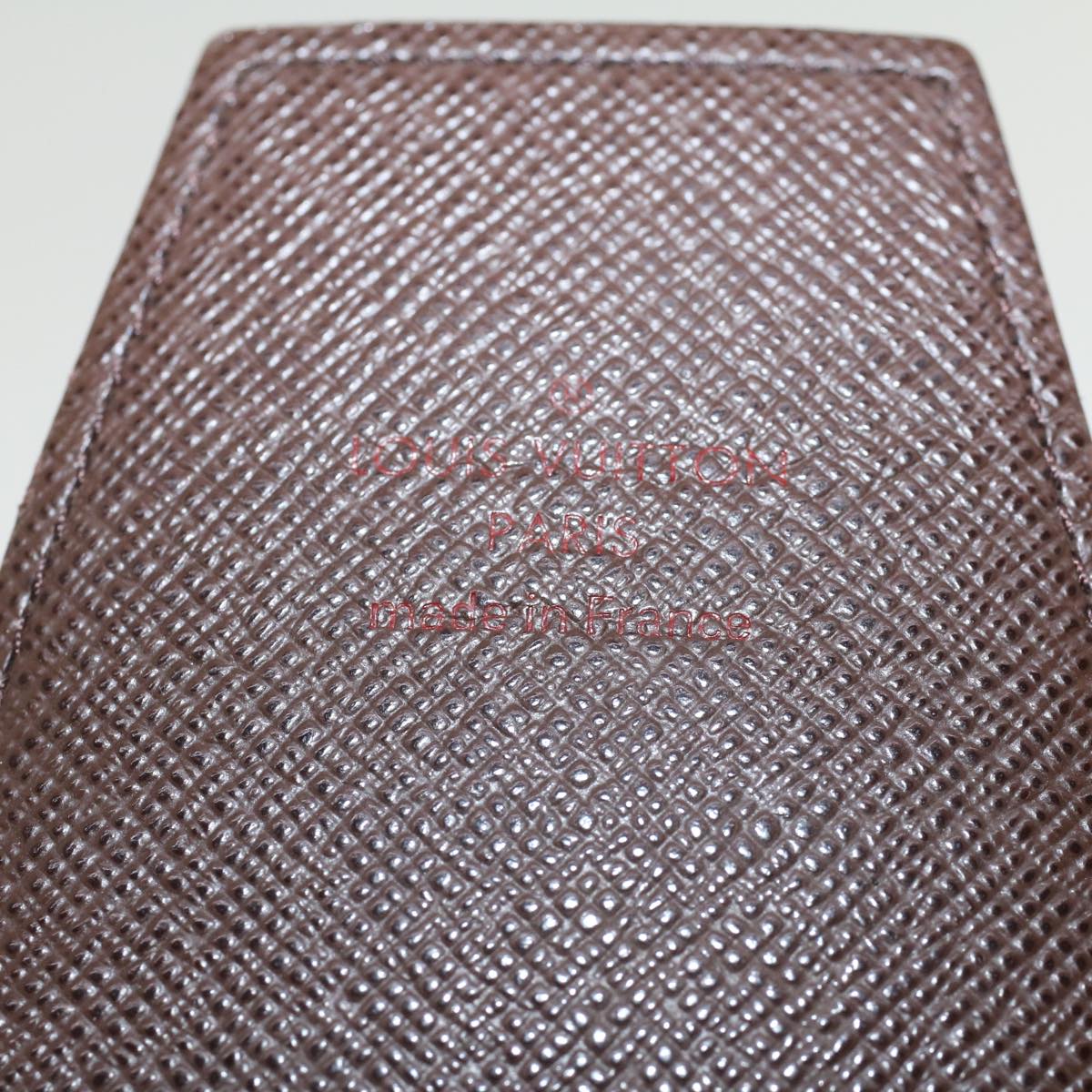 LOUIS VUITTON Damier Ebene Etui Cigarette Case N63024 LV uy119