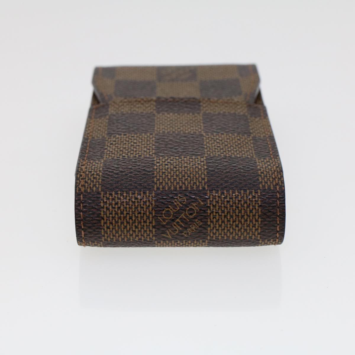 LOUIS VUITTON Damier Ebene Etui Cigarette Case N63024 LV uy119