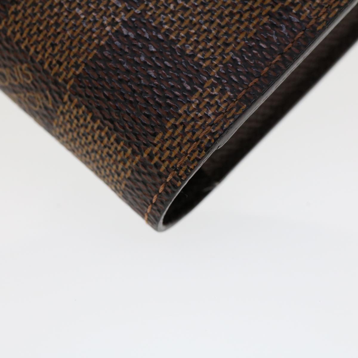 LOUIS VUITTON Damier Ebene Etui Cigarette Case N63024 LV uy119