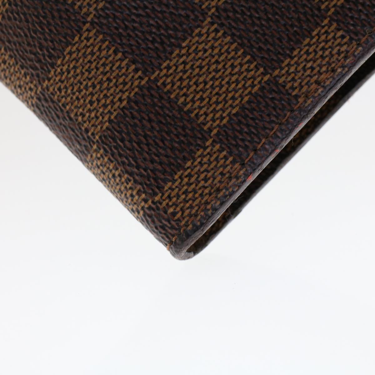 LOUIS VUITTON Damier Ebene Marais Pouch LV uy135