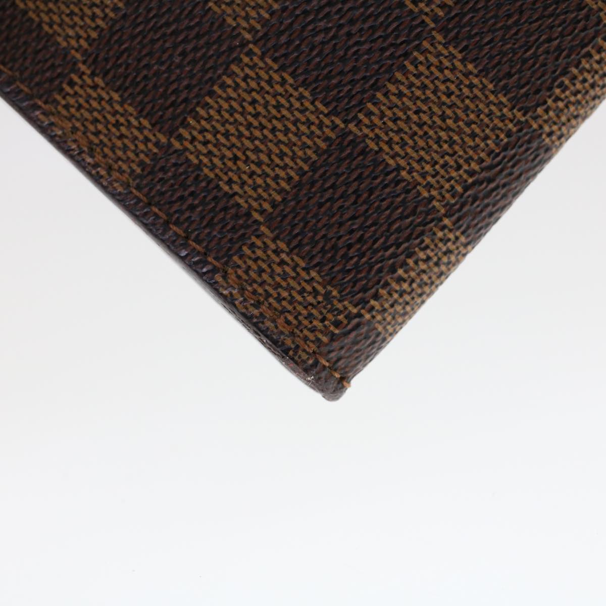 LOUIS VUITTON Damier Ebene Marais Pouch LV uy135
