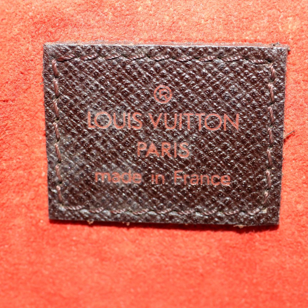LOUIS VUITTON Damier Ebene Marais Pouch LV uy135