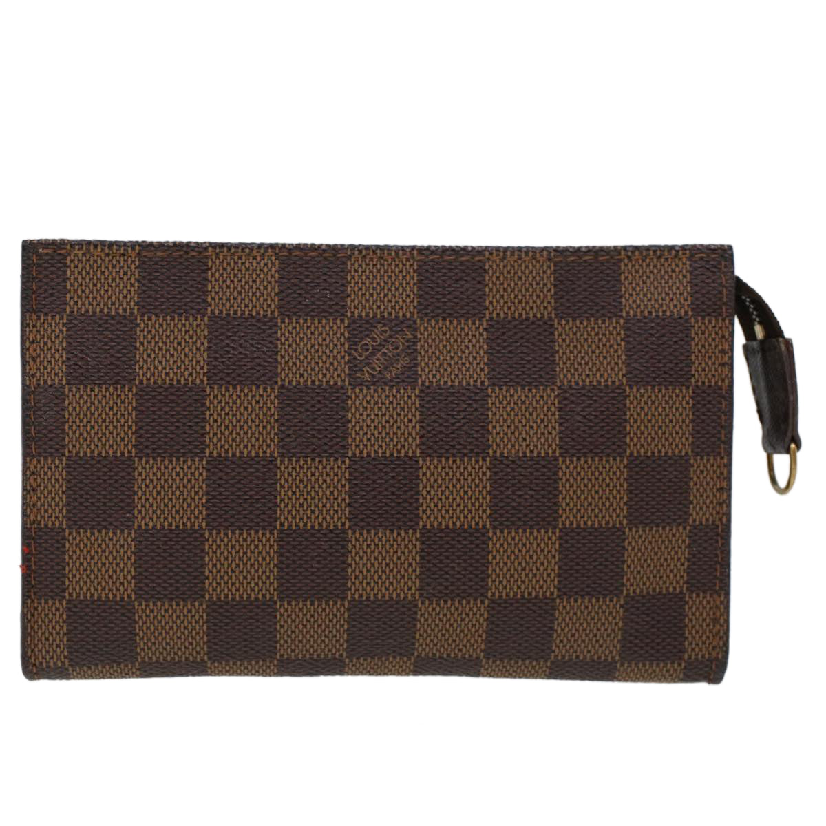 LOUIS VUITTON Damier Ebene Marais Pouch LV uy135