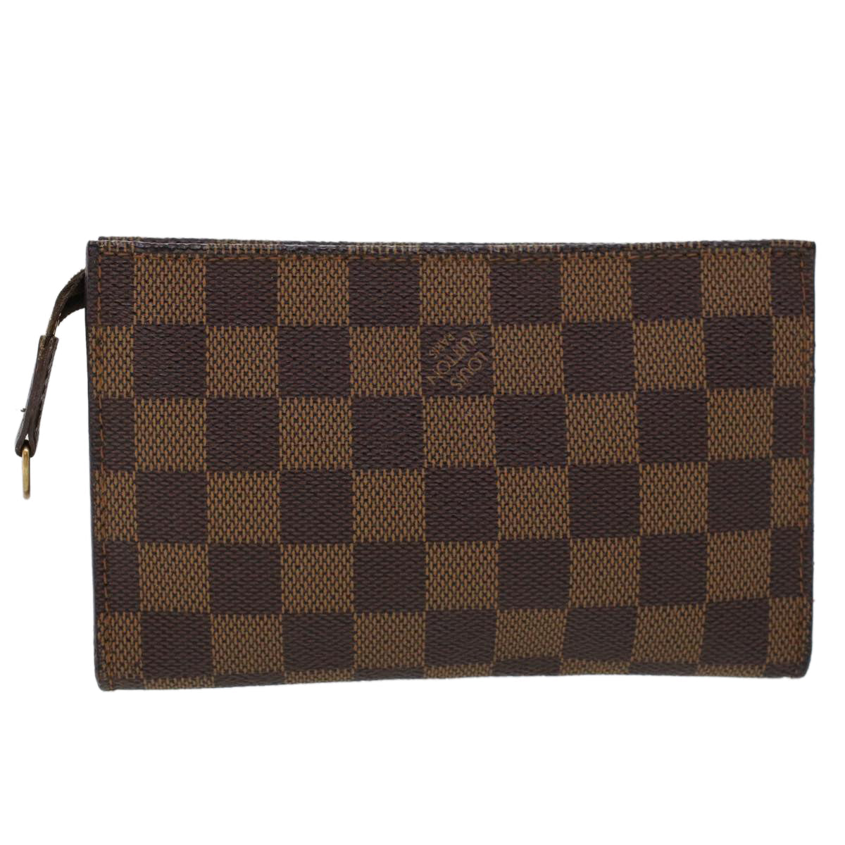 LOUIS VUITTON Damier Ebene Marais Pouch LV uy135
