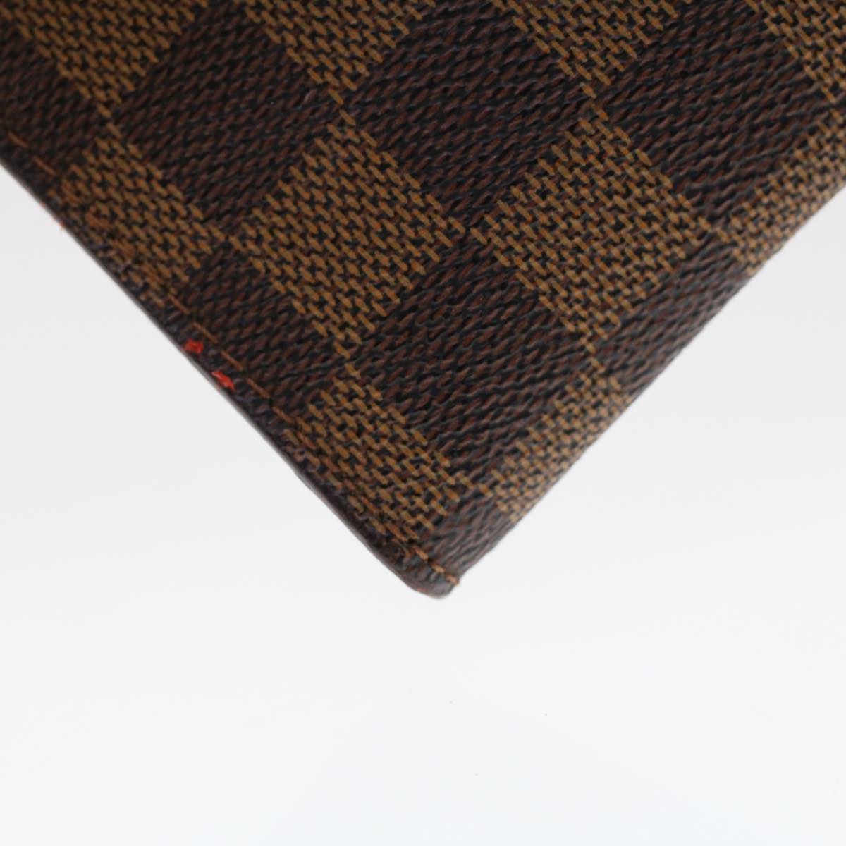 LOUIS VUITTON Damier Ebene Marais Pouch LV uy135