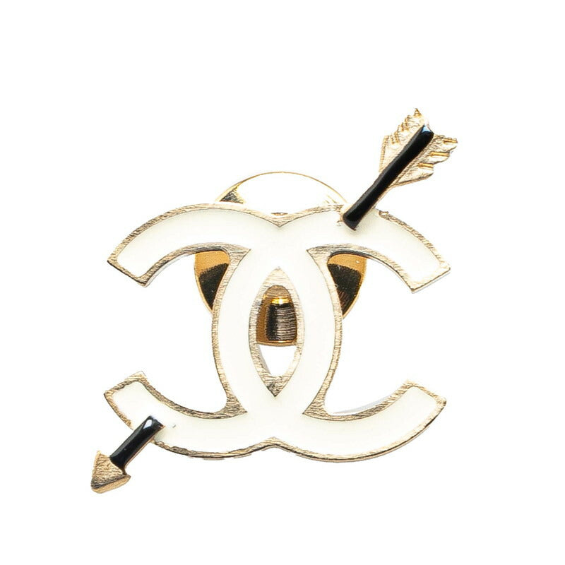 Chanel Coco Mark Arrow Cupid Pin Brooch