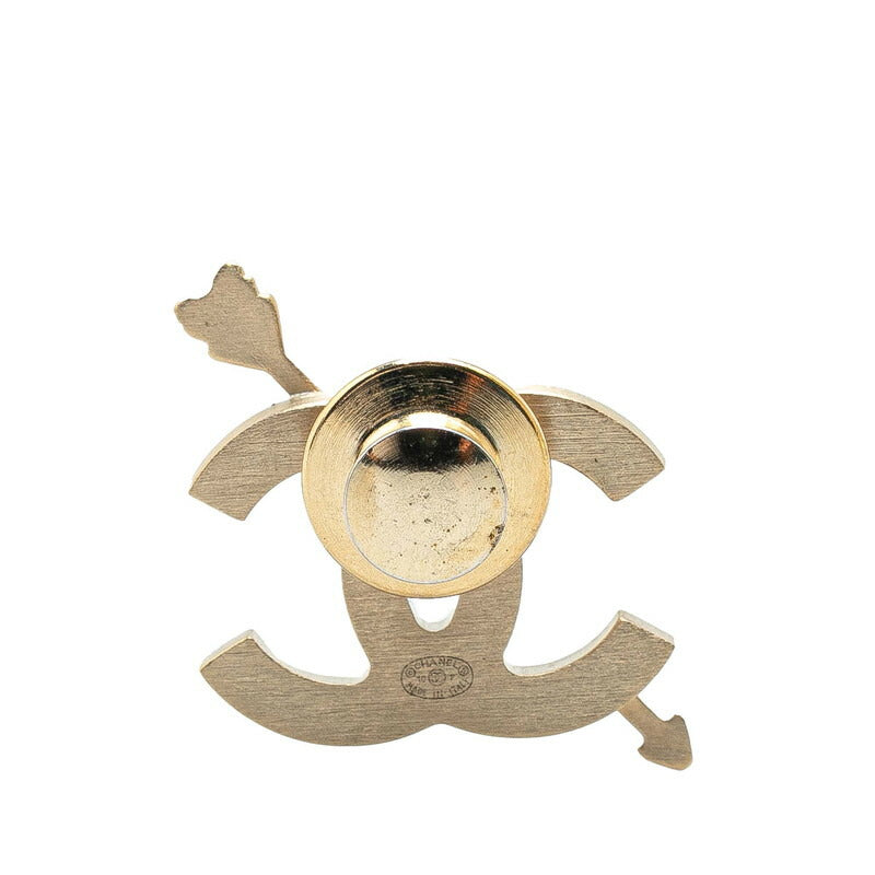 Chanel Coco Mark Arrow Cupid Pin Brooch