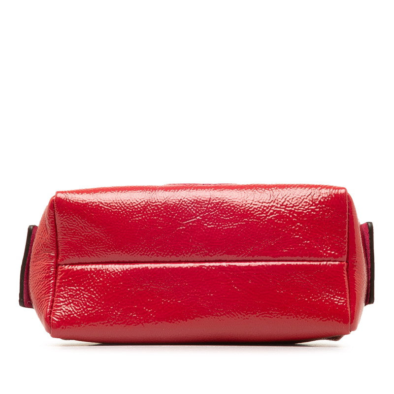 Luxury Gucci Trending 2025 Interlocking G Soho Patent Leather Pouch