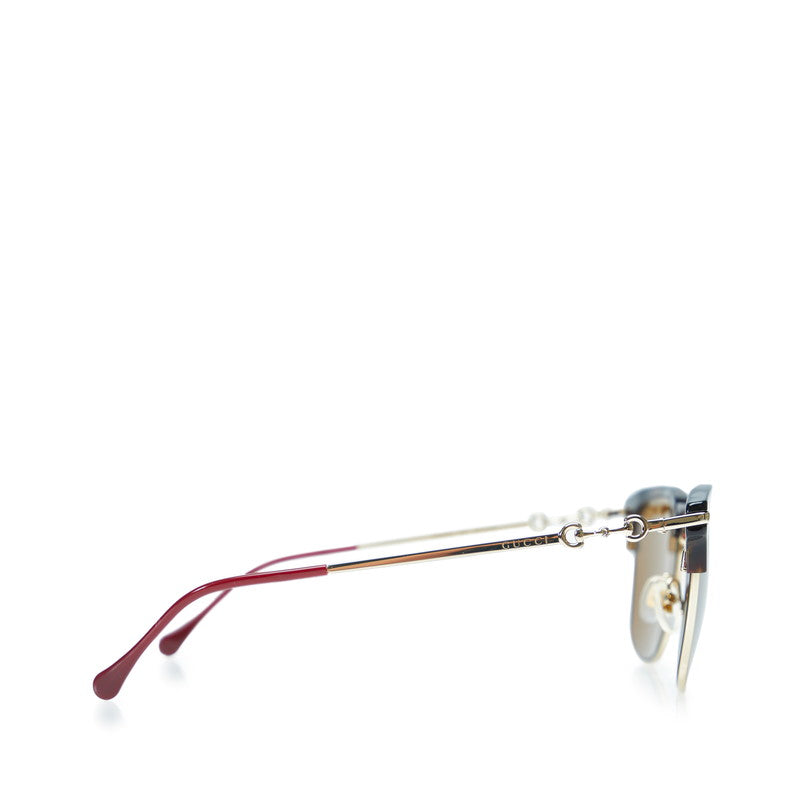 Luxury Gucci Trending 2025 Horsebit Wellington Sunglasses GG0918S