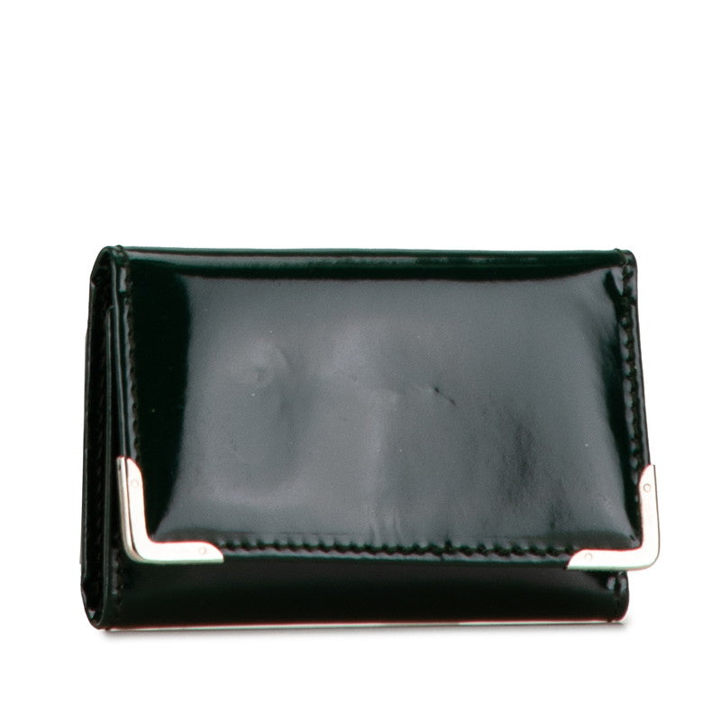 Luxury Gucci Trending 2025 Enamel Key Case 6 Hooks Green