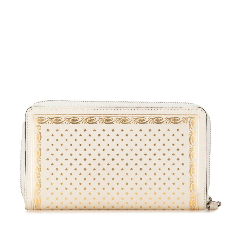 Luxury Gucci Trending 2025 Leather Round Zipper Wallet 510488