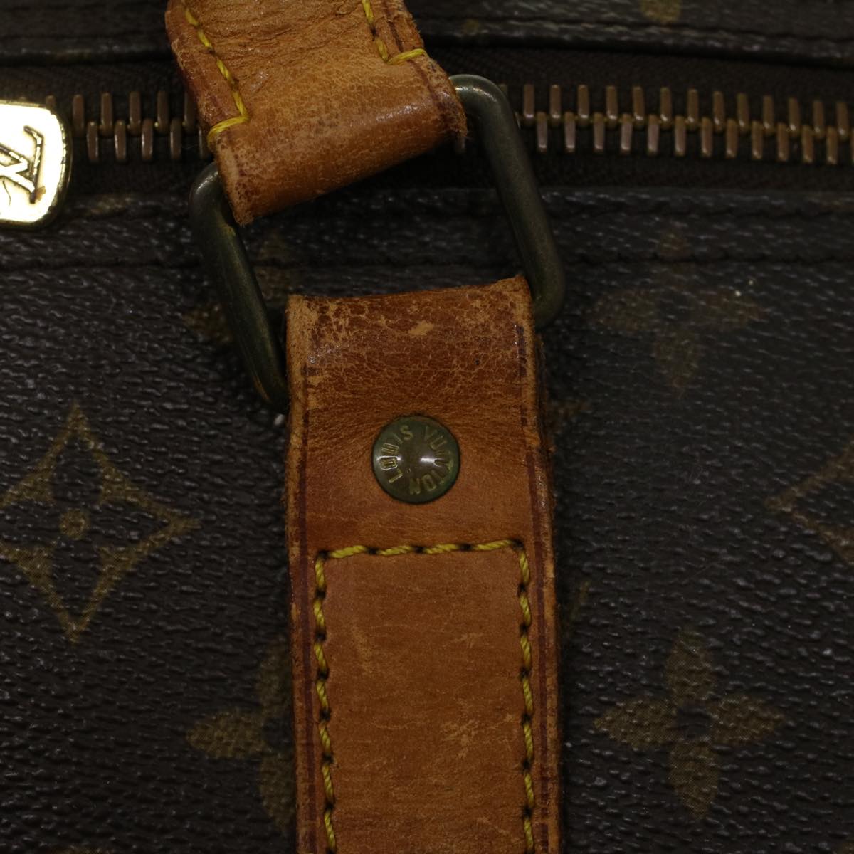 LOUIS VUITTON Monogram Keepall 60 Boston Bag M41422 LV yb177