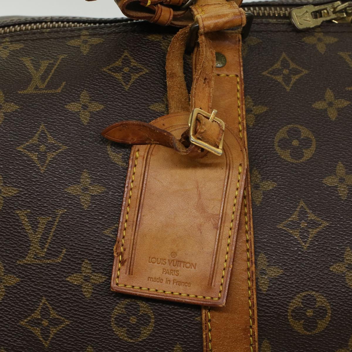 LOUIS VUITTON Monogram Keepall 60 Boston Bag M41422 LV yb177