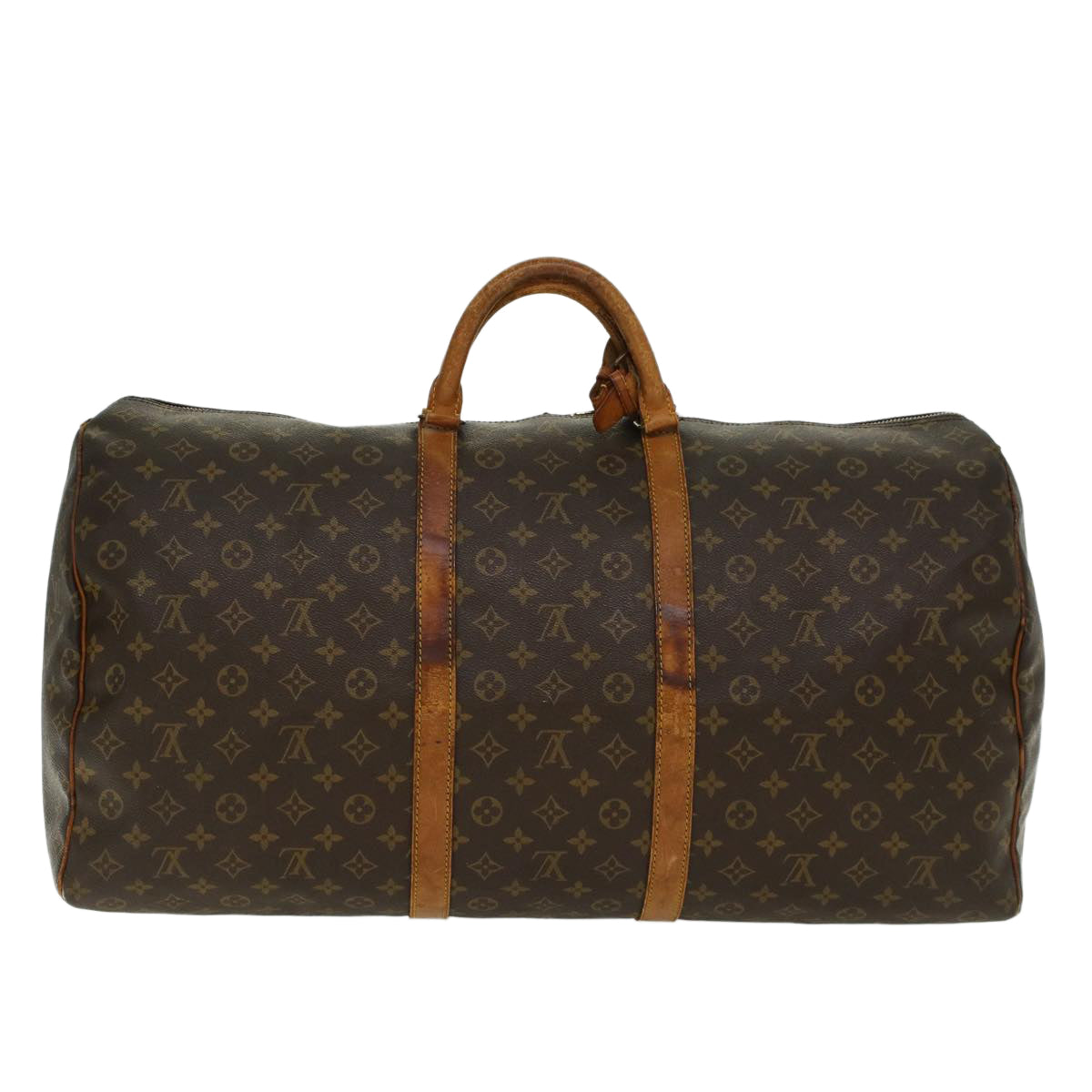 LOUIS VUITTON Monogram Keepall 60 Boston Bag M41422 LV yb177