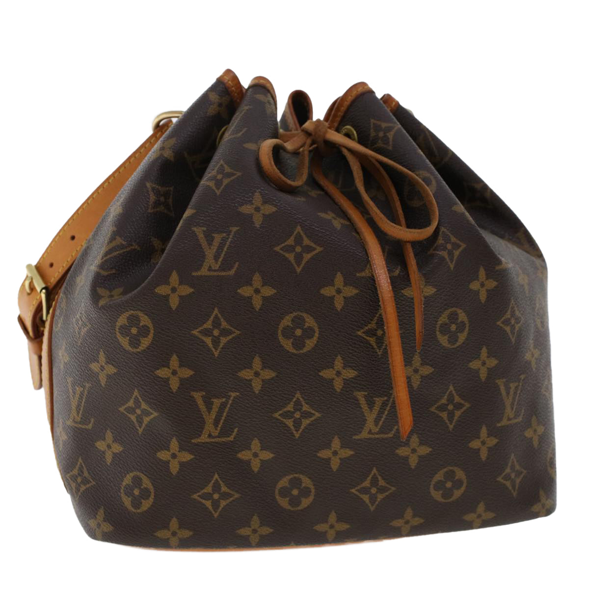 LOUIS VUITTON Monogram Petit Noe Shoulder Bag M42226 LV yb215