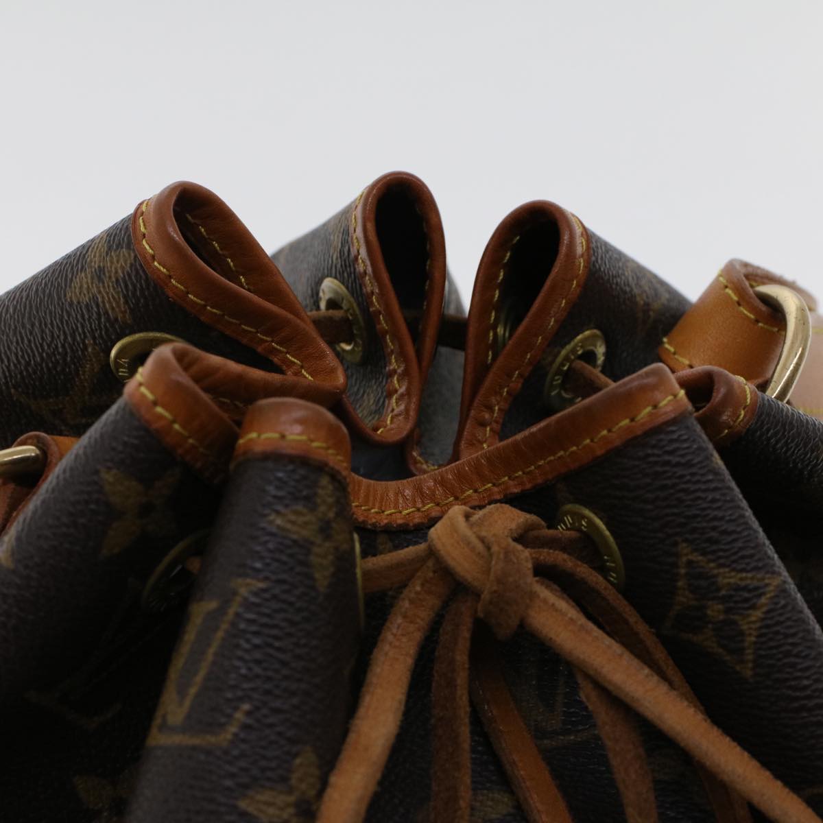 LOUIS VUITTON Monogram Petit Noe Shoulder Bag M42226 LV yb215