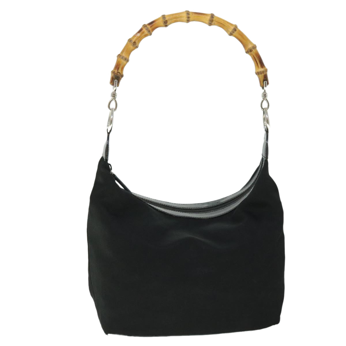 Luxury Gucci Bamboo Hand Bag Black  yb348