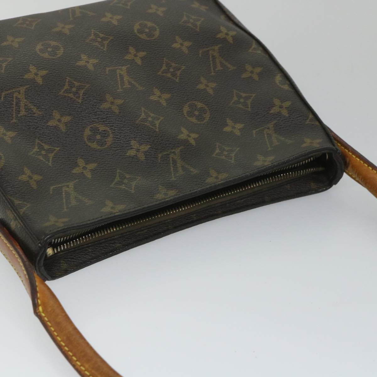 LOUIS VUITTON Monogram Looping MM Shoulder Bag M51146 LV yb382