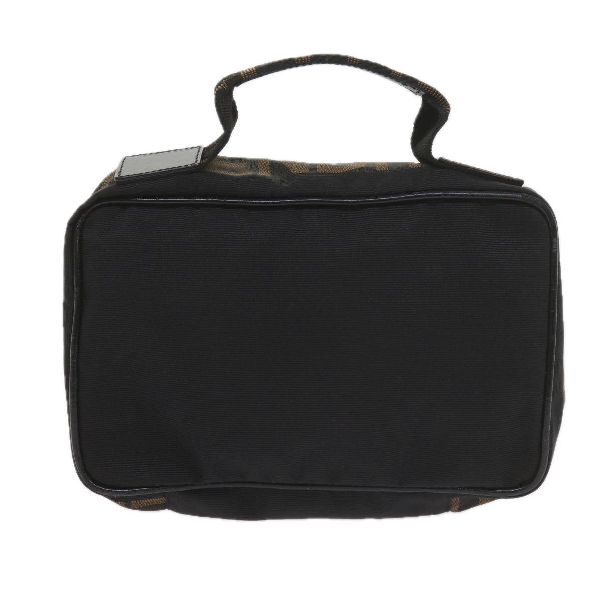 Luxury FendiVanity Cosmetic Pouch Nylon Blackyb437