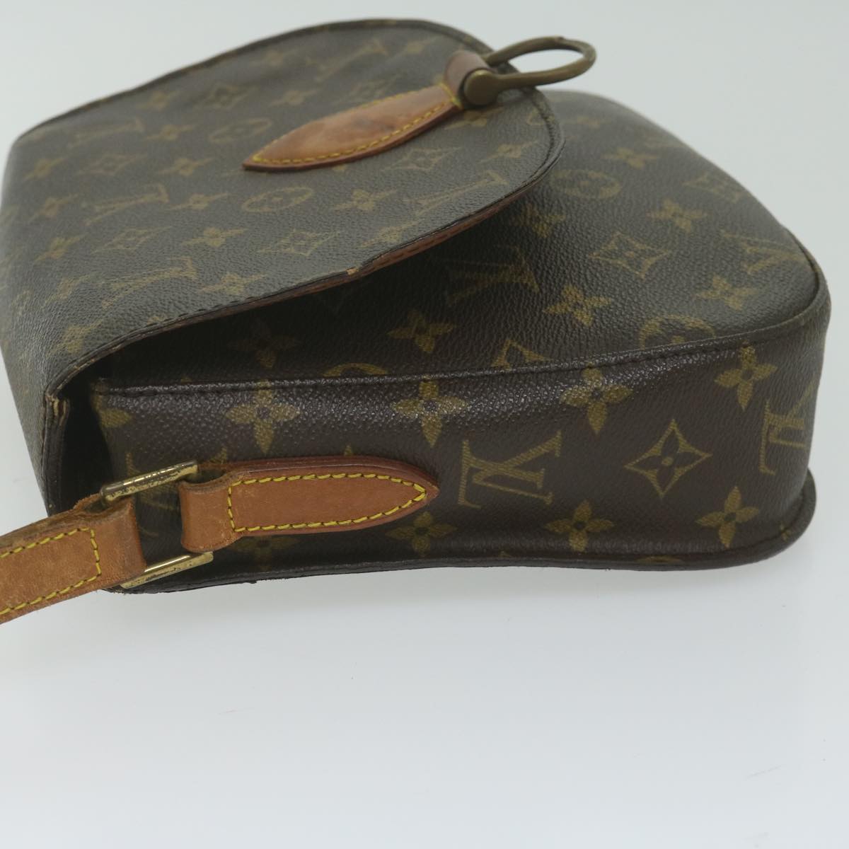 LOUIS VUITTON Monogram Saint Cloud GM Shoulder Bag M51242 LV yb450