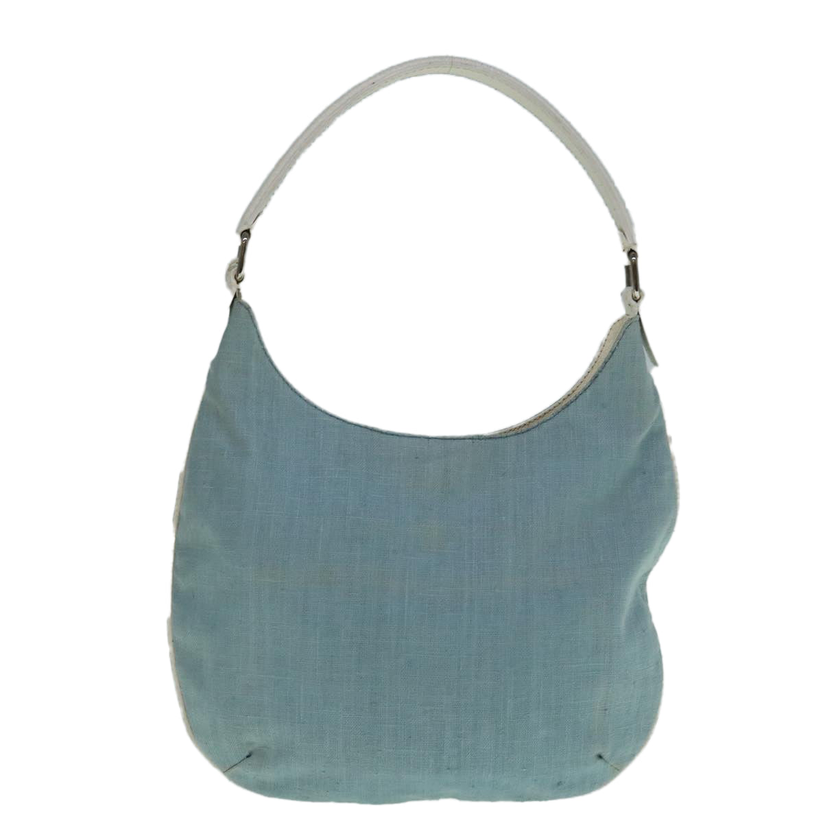 Luxury FendiShoulder Bag Canvas Light Blueyb467