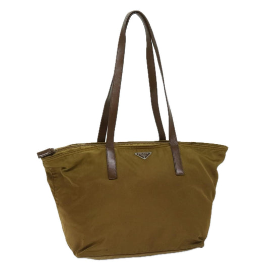 Luxury PradaTote Bag Nylon Brown yb535