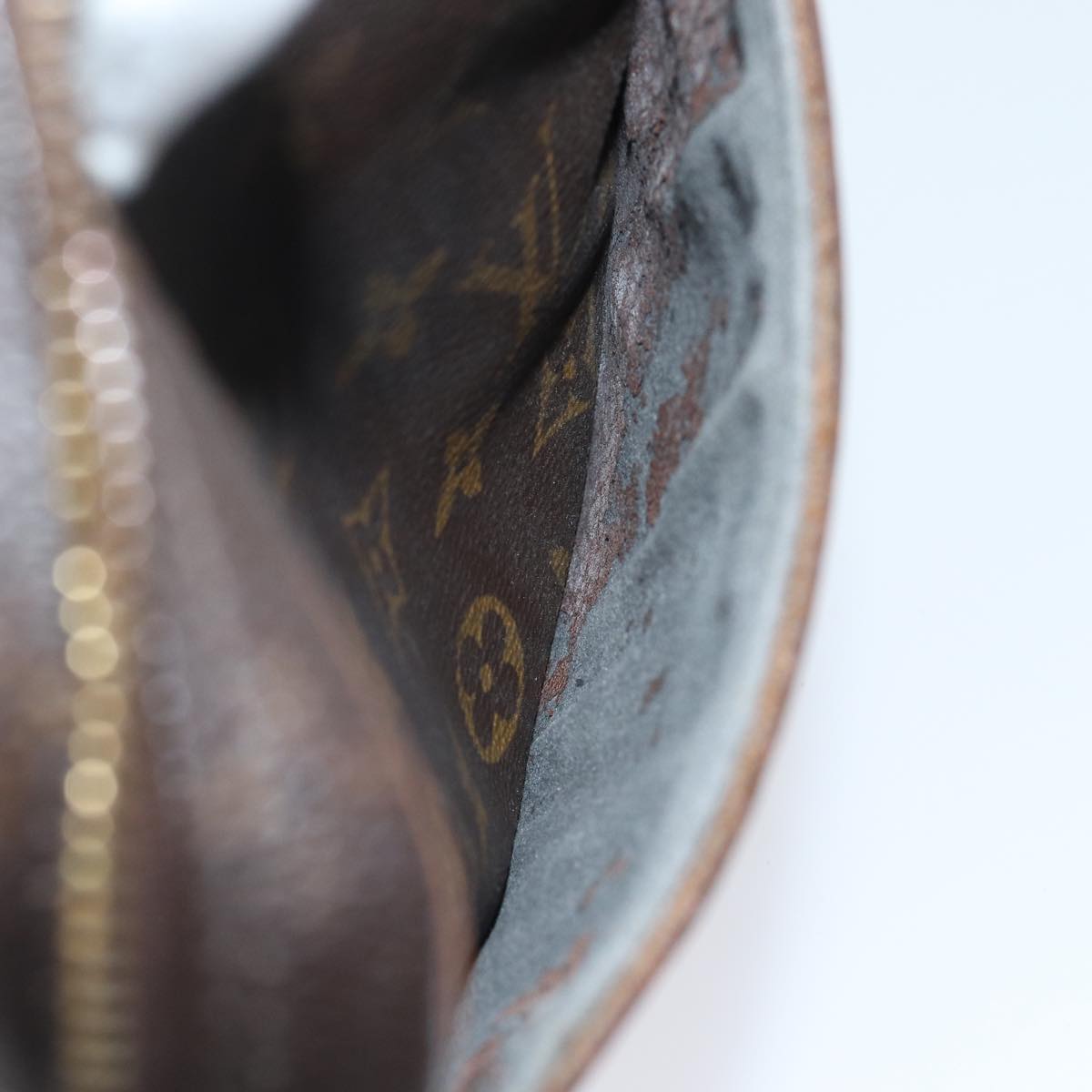 LOUIS VUITTON Monogram Danube Shoulder Bag M45266 LV yb546