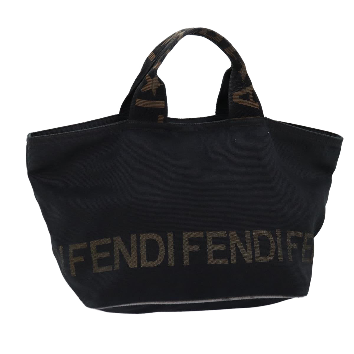 Luxury Fendi Hand Bag Canvas Blackyb555