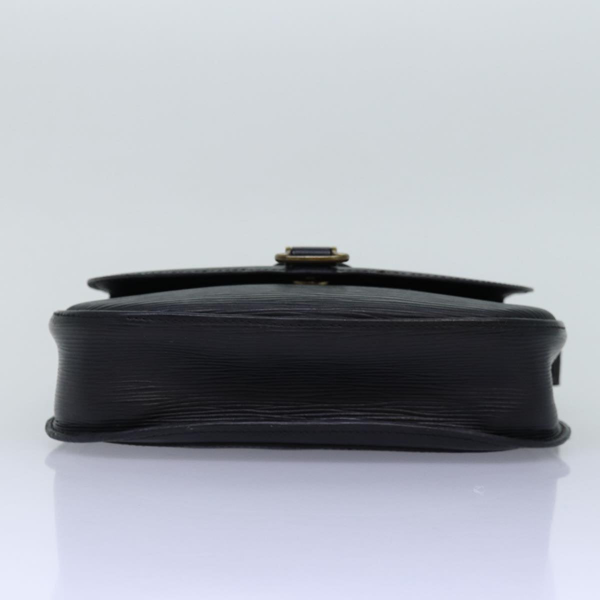 LOUIS VUITTON Epi Saint Cloud GM Shoulder Bag Black Noir M52192 LV yb573