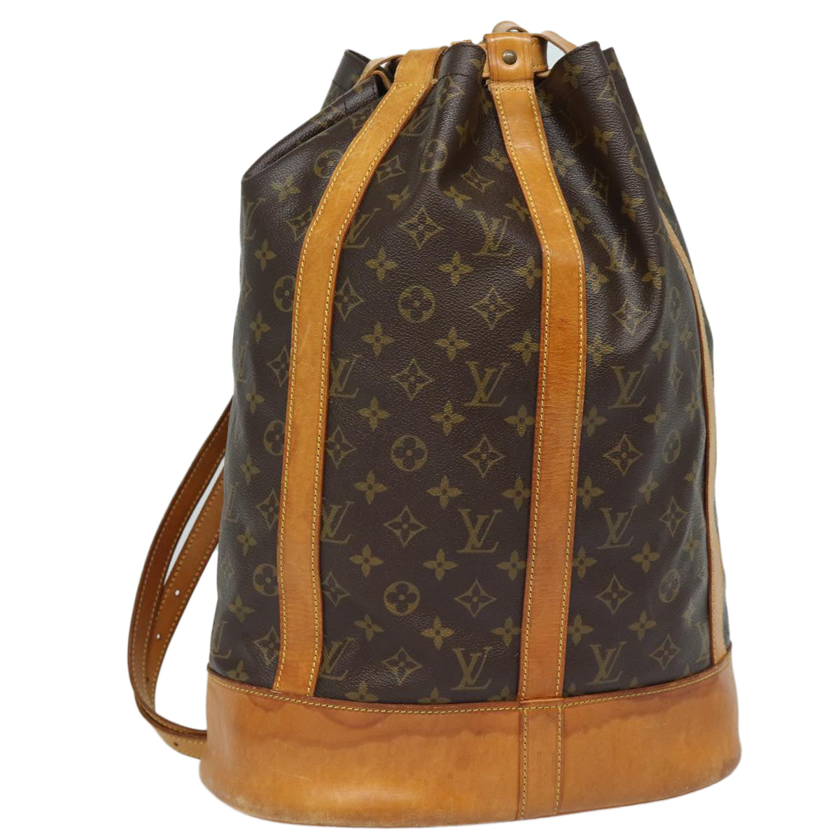 LOUIS VUITTON Monogram Randonnee GM Shoulder Bag M42244 LV yb603