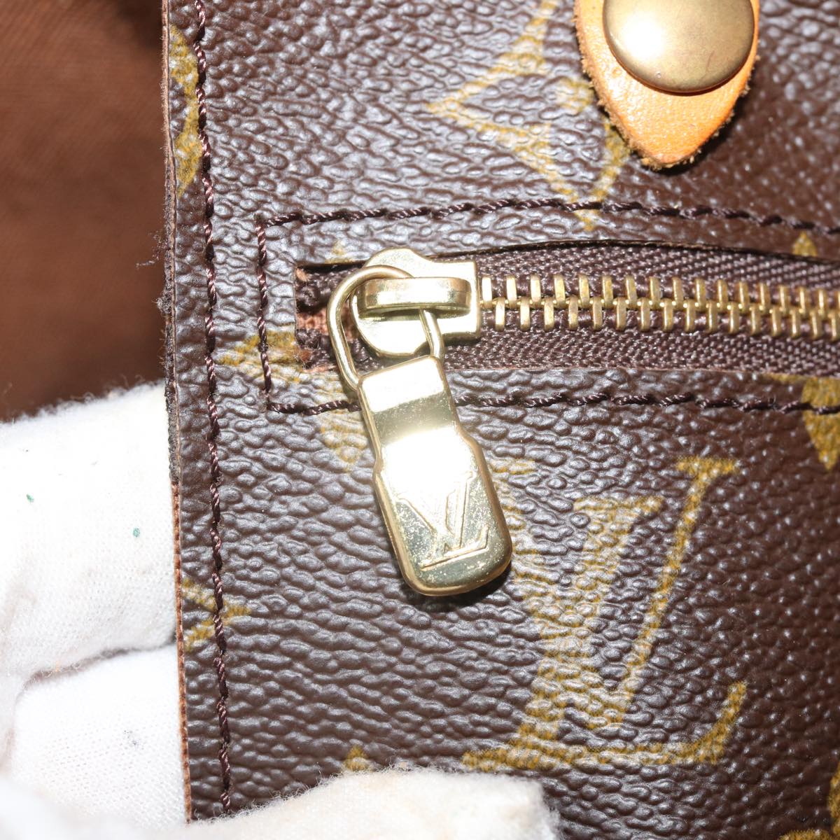 LOUIS VUITTON Monogram Randonnee GM Shoulder Bag M42244 LV yb603