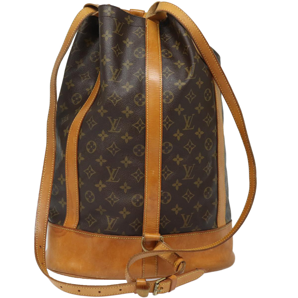 LOUIS VUITTON Monogram Randonnee GM Shoulder Bag M42244 LV yb603