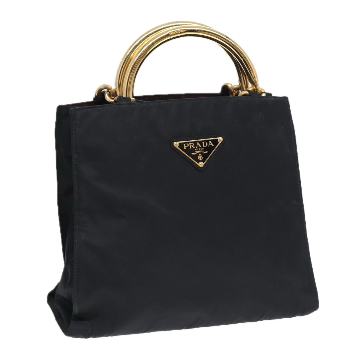 Luxury Prada Hand Bag Nylon Black  yb632
