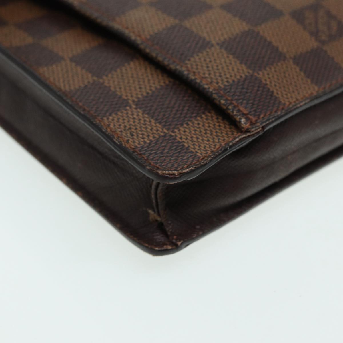 LOUIS VUITTON Damier Ebene Pimlico Shoulder Bag N45272 LV yb644