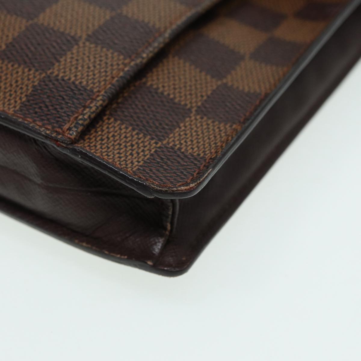 LOUIS VUITTON Damier Ebene Pimlico Shoulder Bag N45272 LV yb644