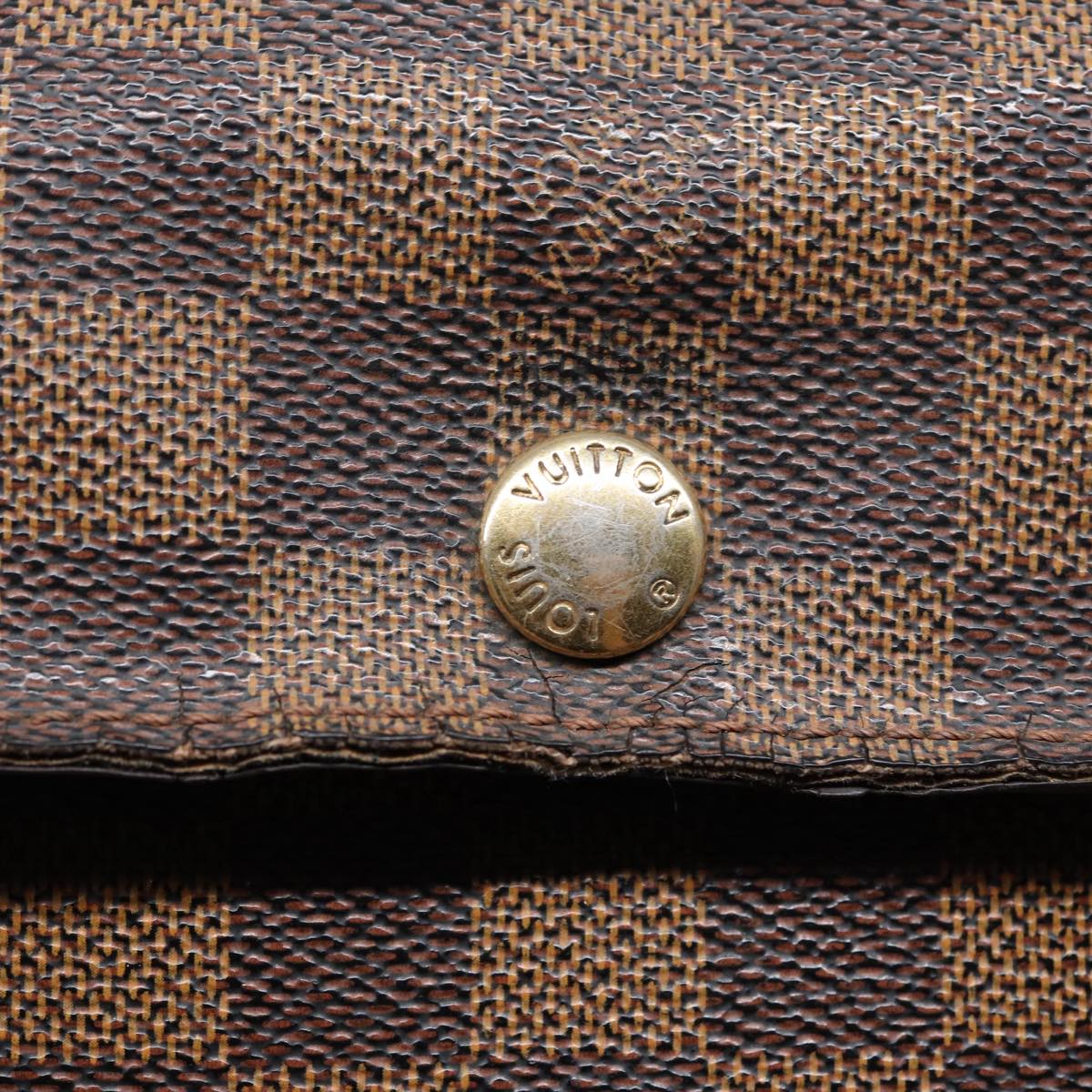LOUIS VUITTON Damier Ebene Pimlico Shoulder Bag N45272 LV yb644