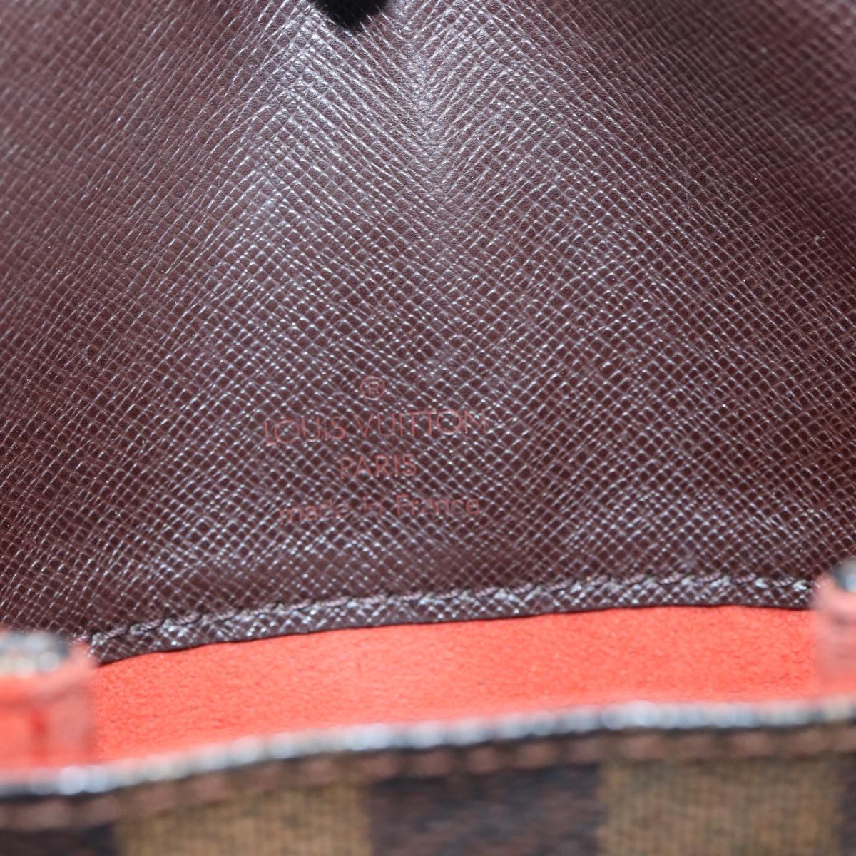 LOUIS VUITTON Damier Ebene Pimlico Shoulder Bag N45272 LV yb644