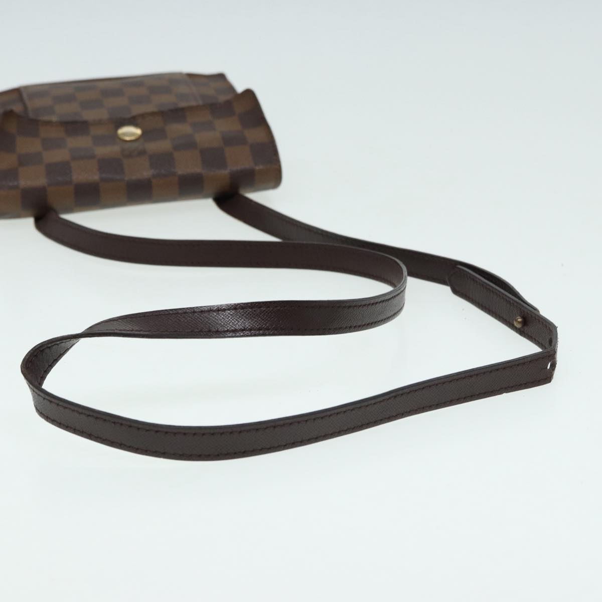LOUIS VUITTON Damier Ebene Pimlico Shoulder Bag N45272 LV yb644